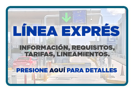 Todo lo necesario para tramitar el servicio de Linea Expres