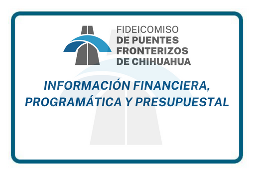 Información Financiera, Programática y Presupuestal